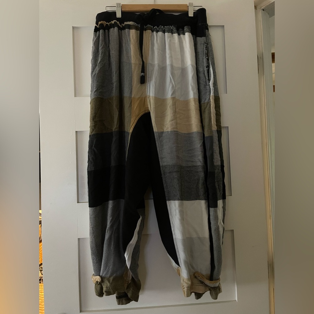 Free People Sugar Cookie Flannel pants Size M